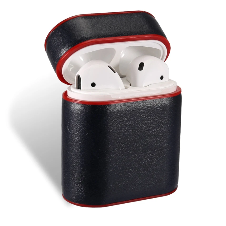 069AP Чехол для наушников для Apple Airpods 2, чехол, кожаный защитный чехол для Apple Air Pods, наушники, роскошная коробка, наушники, аксессуары, сумки - Цвет: 069AP