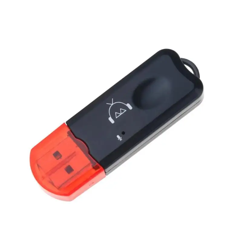 USB AUX Bluetooth приемник беспроводной аудио адаптер стерео с микрофоном для