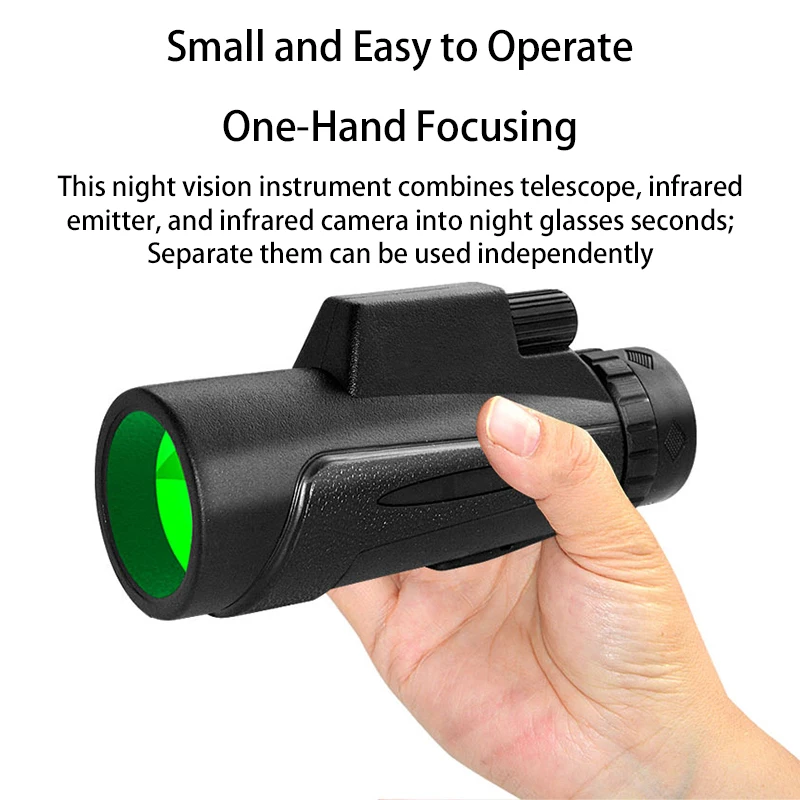 HD Видео телескоп зум мощный Монокуляр BAK4 Камера Устройство ночного видения Wifi