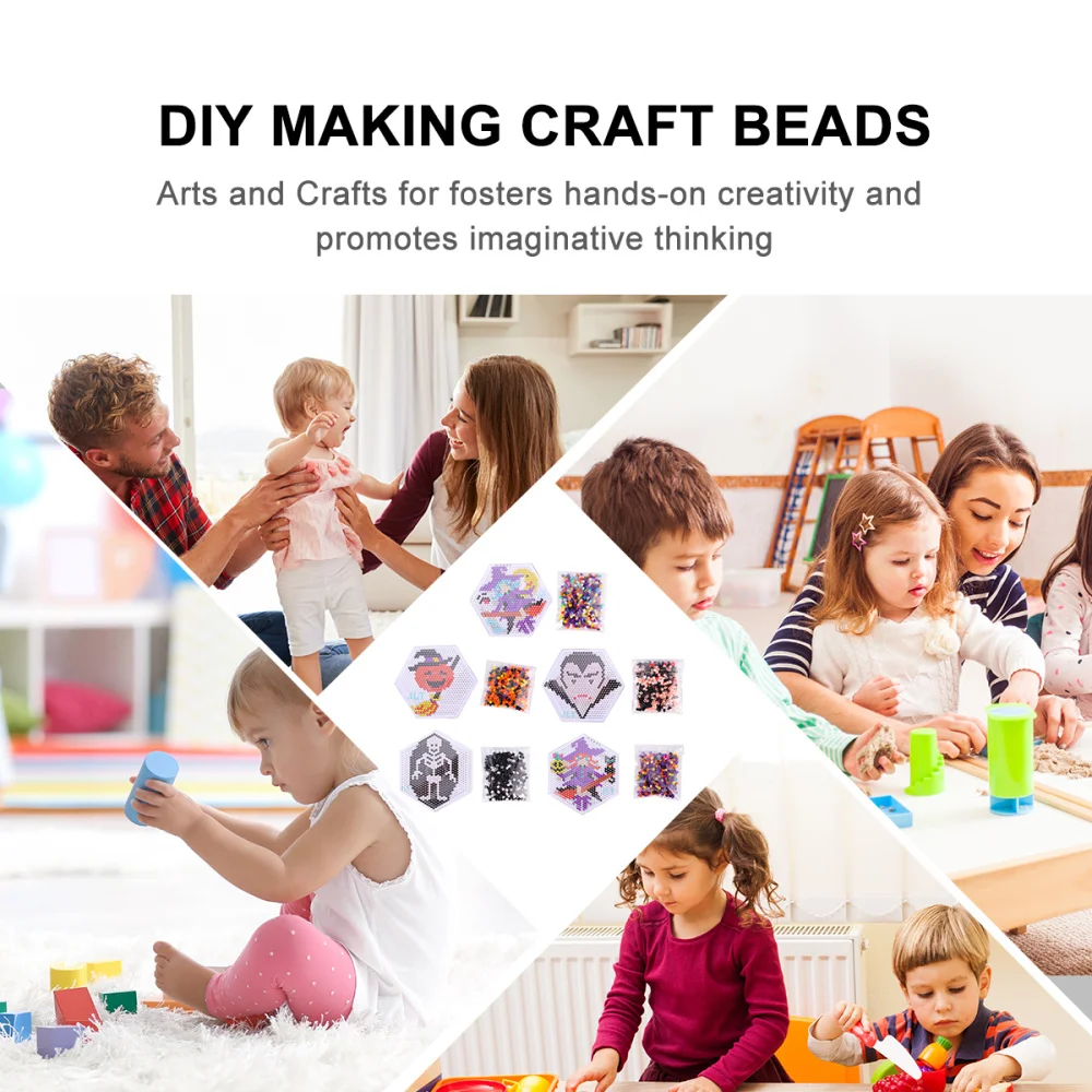 

5Pcs DIY Making Themed Craft Beads Pony Beads Assortment Box Set
