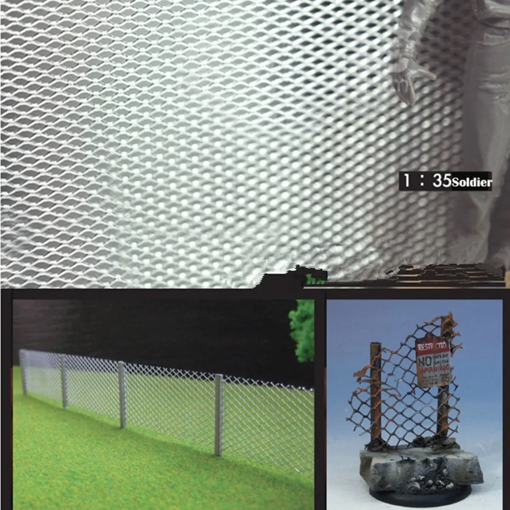 Миниатюрная модель забора в масштабе сделай сам Набор для изготовления моделей