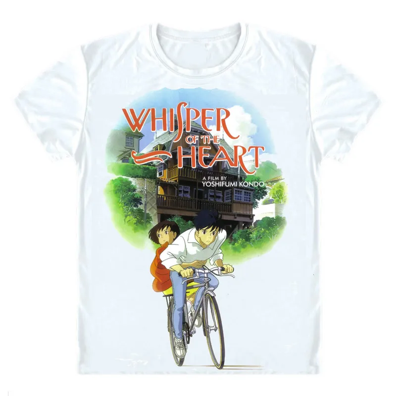 

Whisper of the Heart tshirts Mimi wo sumaseba T-Shirt sumaseba Shirt multicolor oversized t shirt Anime awesome gifts