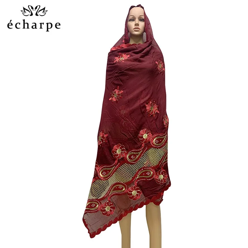 

11 Colors Heavy Cotton Scarf Big Size African Women Scarf Dubai Pray Hijab Islamic Women Daily Scarf EC130