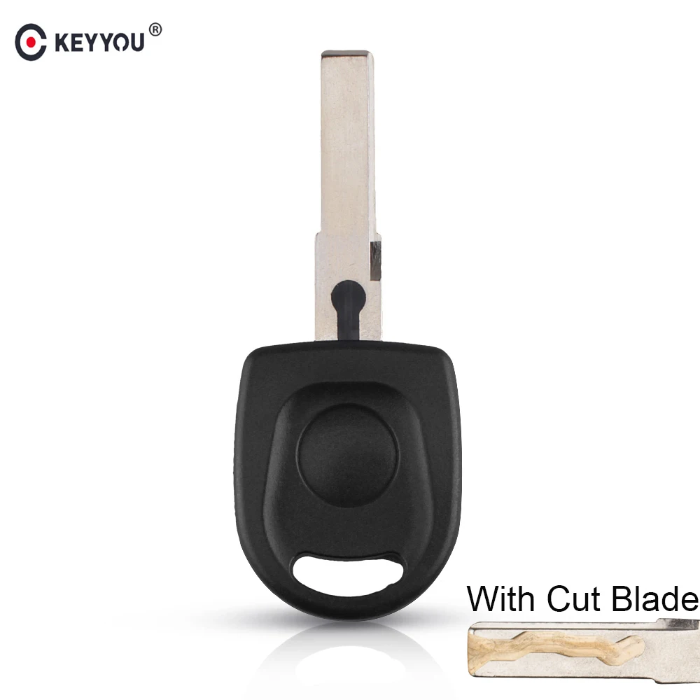 Чехол для ключа KEYYOU Cutted the Key Blade HU66 автомобильного VW Volkswagen Passat B5 Golf Beetle Transponder|Ключ