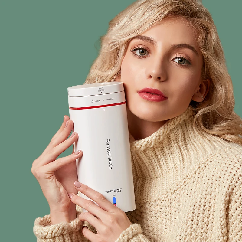 

Portable Kettle Insulated Automatic Household Small Electric Heating Health Boiling Water Cup Travel Hervidor De Agua Kettles
