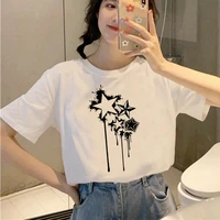funny t shirt for men women summer short sleeve unisex fashion top tees male female outdoor casual white star theme t shirt