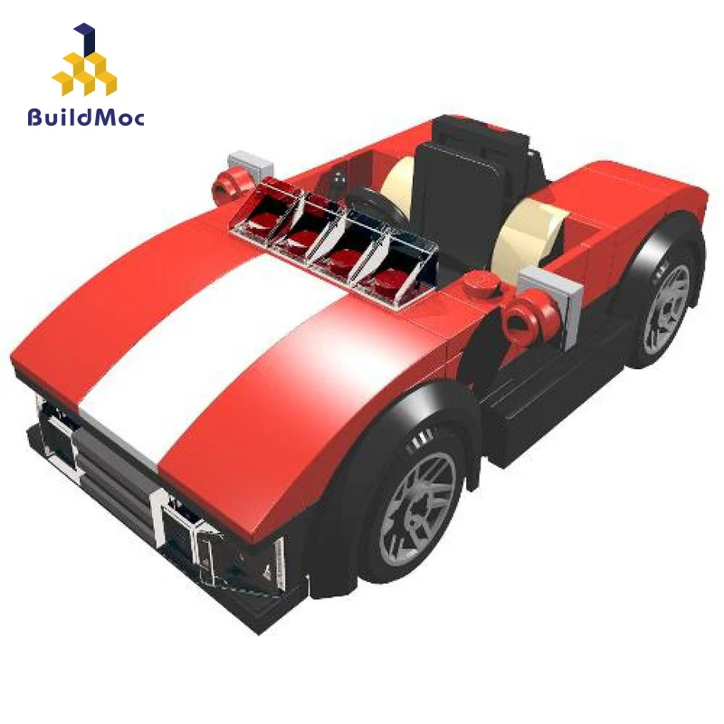 BuildMAC город красный Mini Roadster строительные блоки Технические характеристики