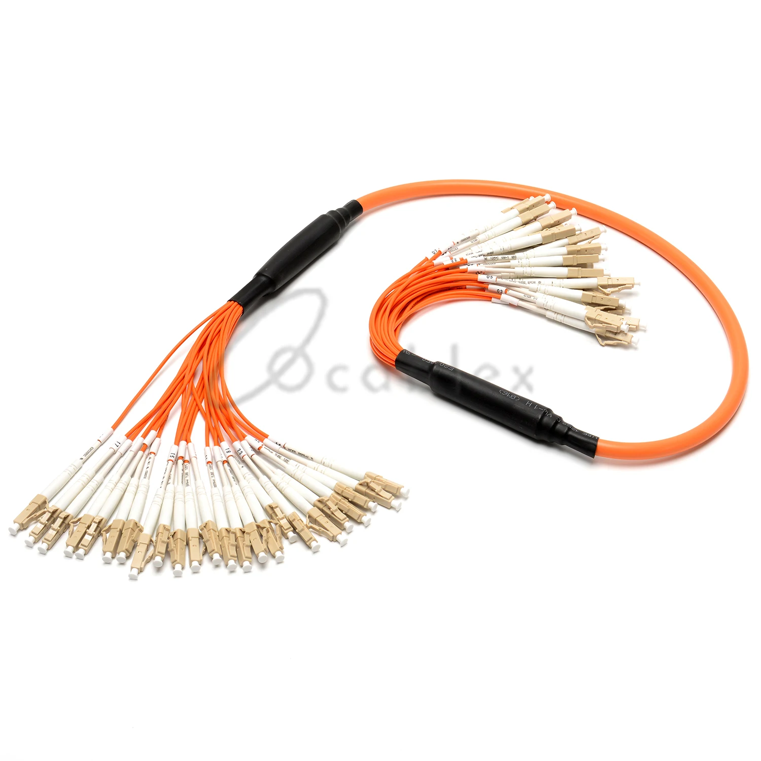 24 Cores Armored LC UPC-SC UPC 2.0mm Fiber Pigtail Patch Cord Jumper Cable MM OM2 Simplex Optic for Network | Мобильные телефоны и