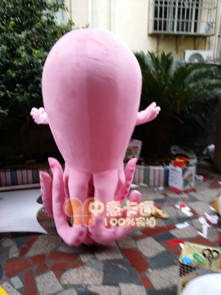 Костюм-талисман осьминог костюмы для косплея вечеринки игры наряды одежда