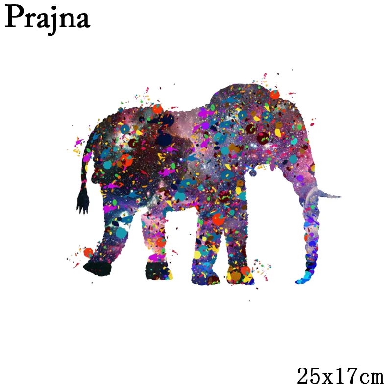 Красочные животные блестящие на одежде лиса Лев железные Переводные нашивки для