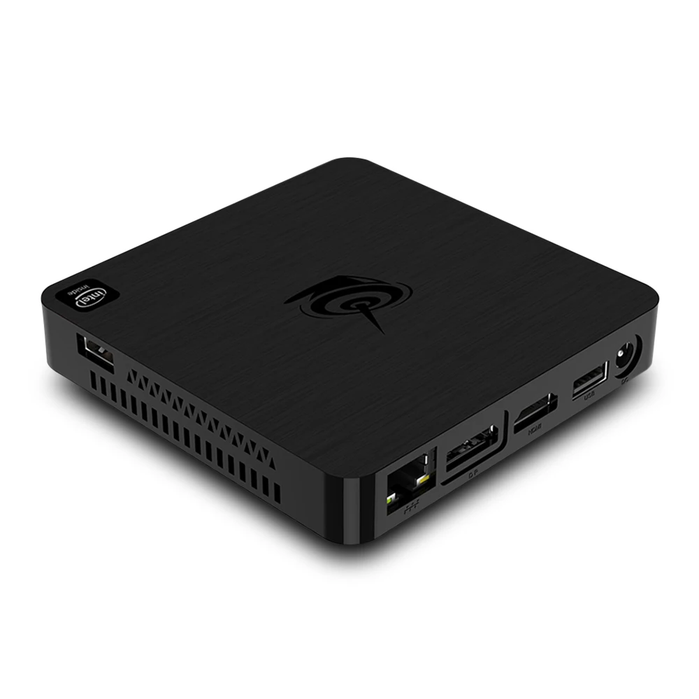Настольный мини ПК Beelink T4 Intel Atom Quad Core 4K HD 4 Гб + 64 ГБ 2 ГГц 5 8 Wi Fi 1000M BT4.0 поддержка HDMI