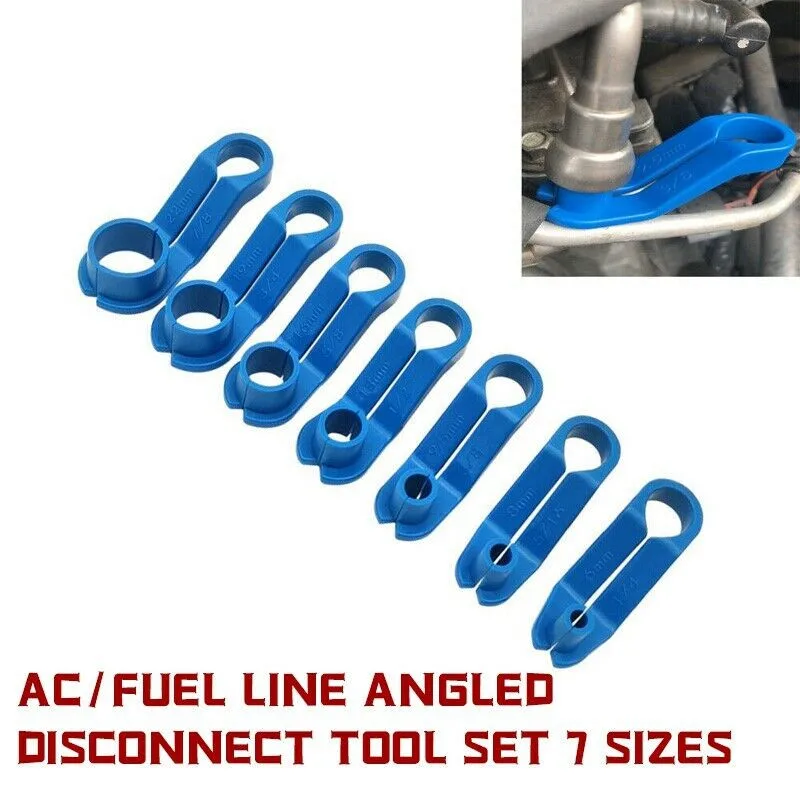 

Vehicles Angled Disconnect Tool 39400 7 Sizes AC Lines Couplings Fuel Line