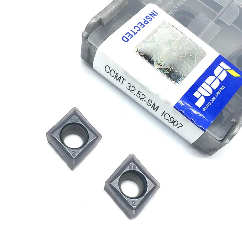 Токарные инструменты твердосплавные втулки CCMT09T304 CCMT09T308 SM IC907 IC908 CCMT060204 для