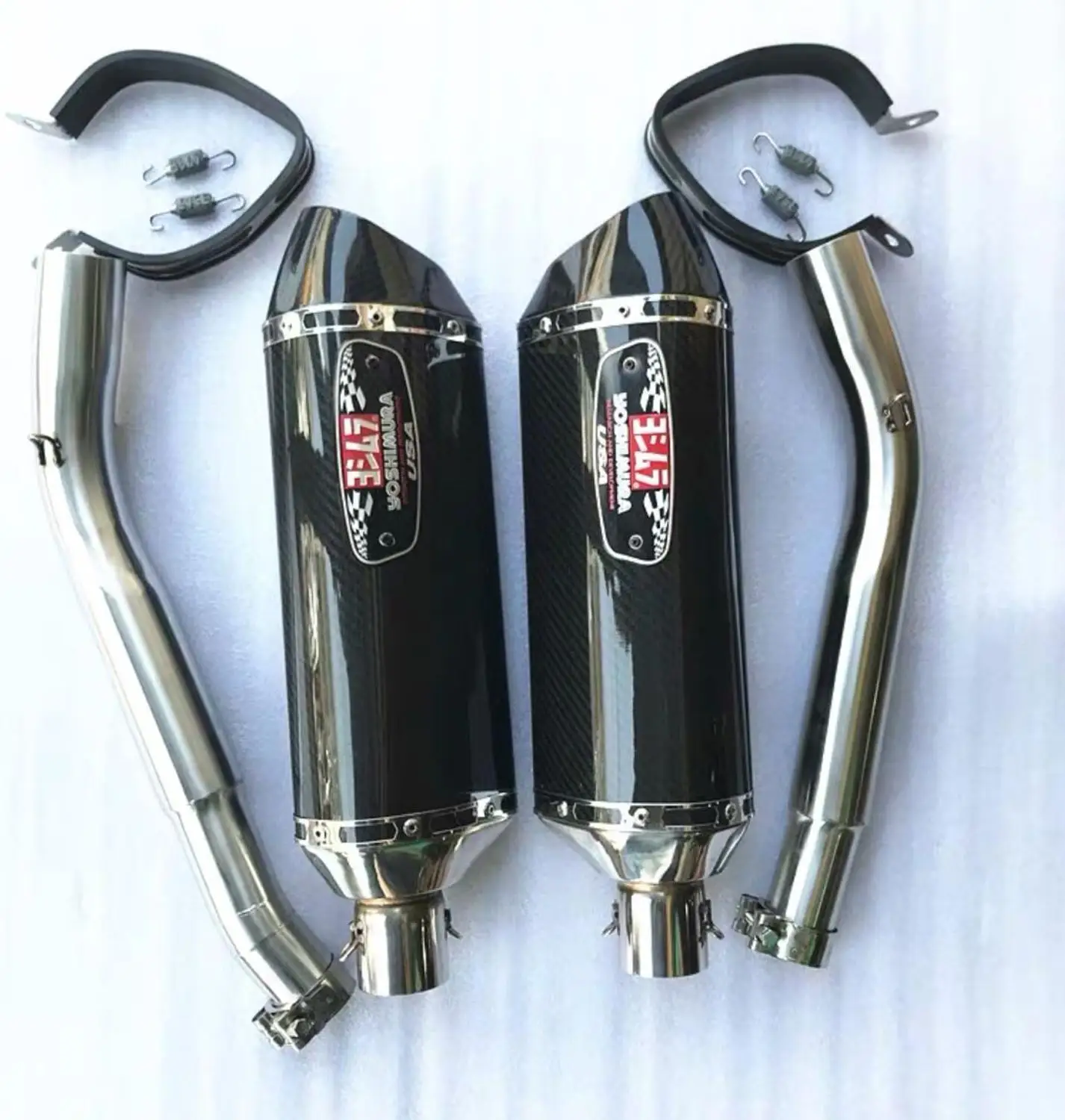 Hayabusa Мотоцикл выхлопной модифицированный углеродный глушитель разъем средняя