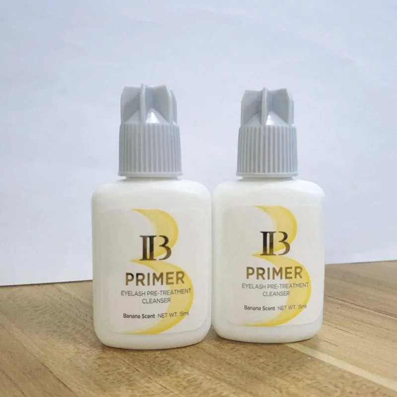 2bottles/set IB Eyelash Extension Glue Primer Premium Gel Remover Professinal Clear Eyelashes Super Bonder Adhesive Hardener | Красота и