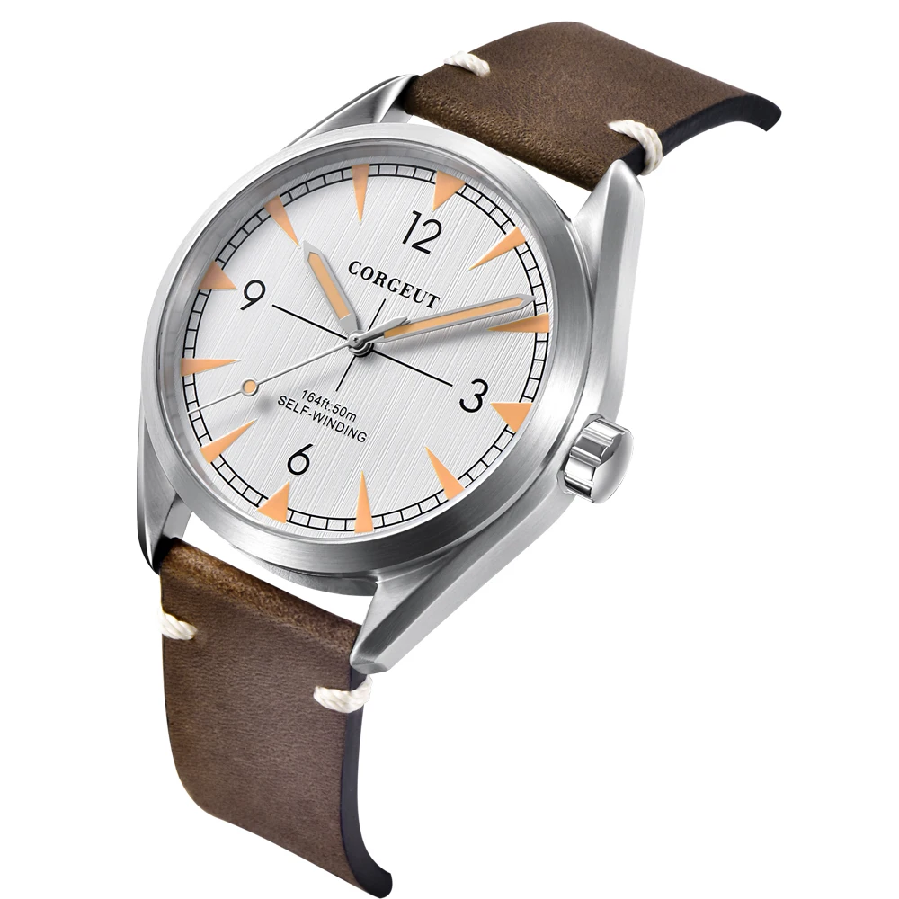 

2021 Japanese Movement Automatic Casual Men's Wrist Watch with Luminous Pointer - 3021A