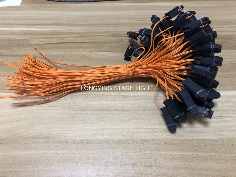 50pcs 0.3m 0,3 м-5 м медный провод фейерверк дистанционный Свадебный сценический Электрический беспроводной переключатель передатчик - Цвет: 50pcs 0.3m
