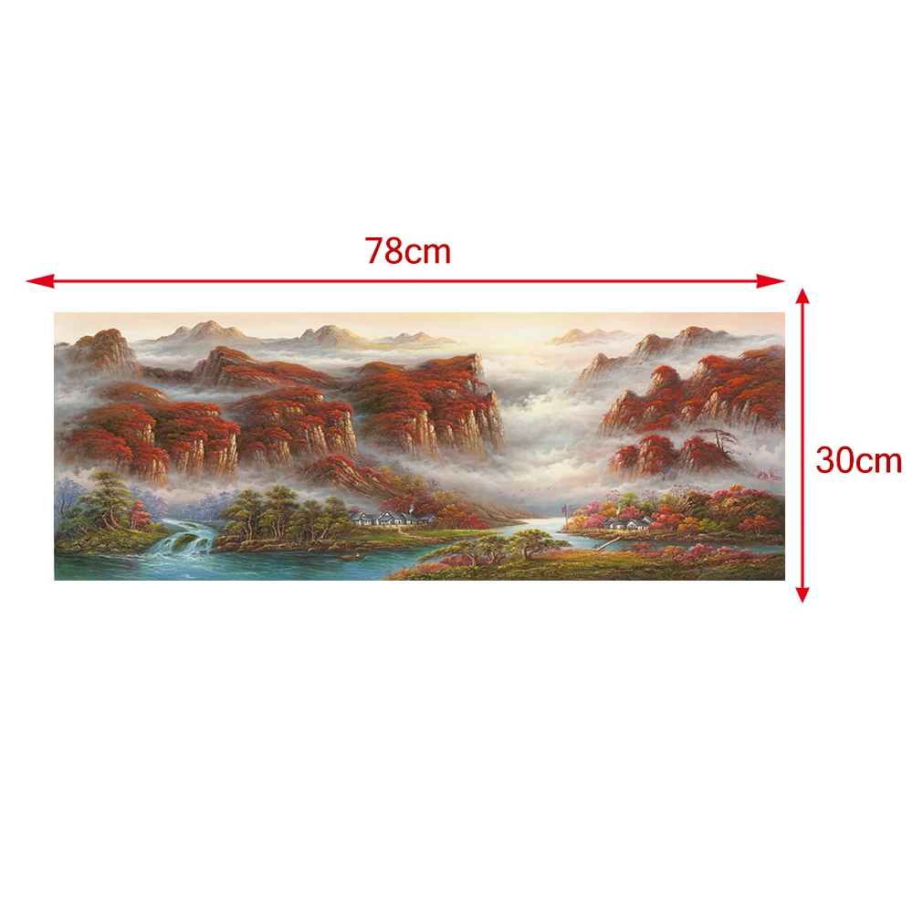 

1Pcs 3D Beautiful Mountains Art Reproduction Frameless Canvas Prints for Living Room Decoration