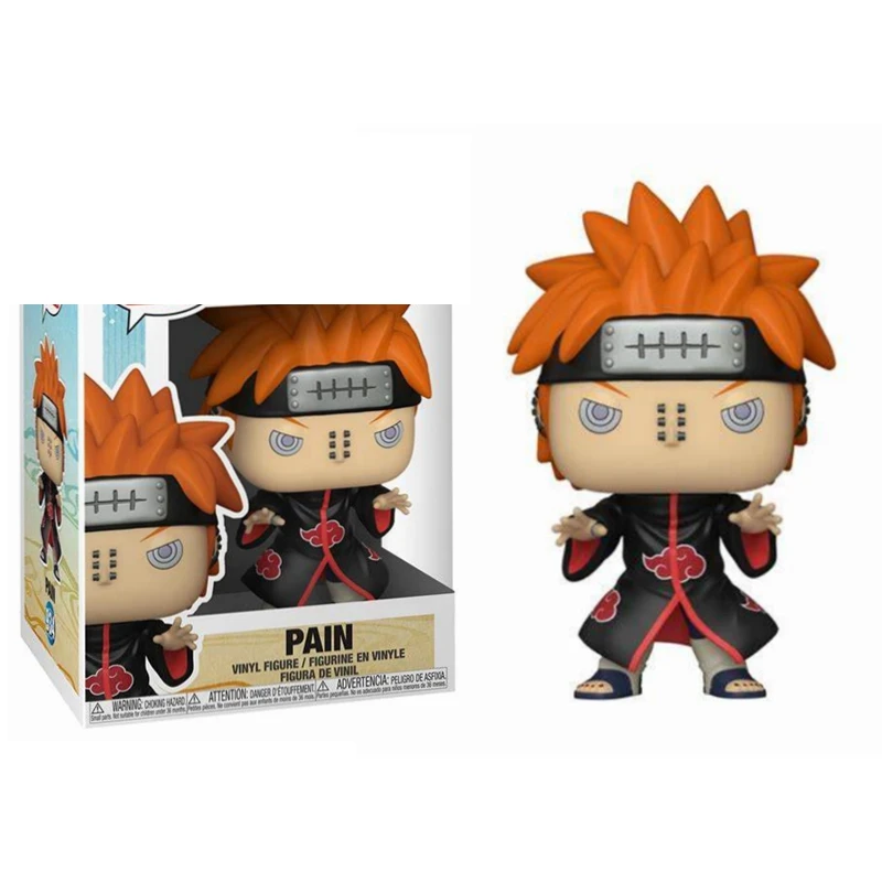 Экшн-фигурка из винила FUNKO POP NEW NARUTO #932 Sasuke Uchina #698 Rock Lee #739 Pain #934 Коллекционная