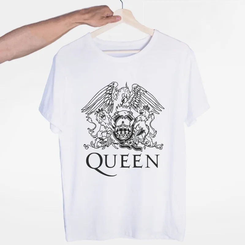 Футболка Freddie Mercury рок с музыкальной группой The Queen для мужчин и женщин