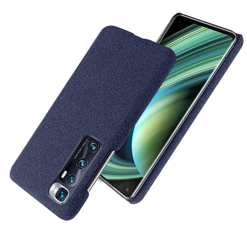 

For Xiaomi Mi 10 Ultra Case High Quality Fashion Case for Mi 10 Ultra Shell Felt Cloth Matte Slim Protective Back Cover Case