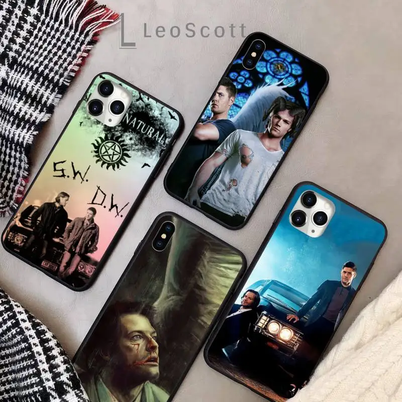 

Supernatural SPN Dean And Sam Phone Case for iPhone 11 12 pro XS MAX 8 7 6 6S Plus X 5S SE 2020 XR Soft silicone
