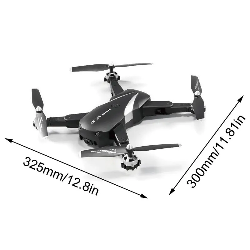 

4K/1080P Double Camera Unmanned Aerial Vehicle Folding Wifi Optical Flow RC Drone Quadcopter Children Aircraft Toy