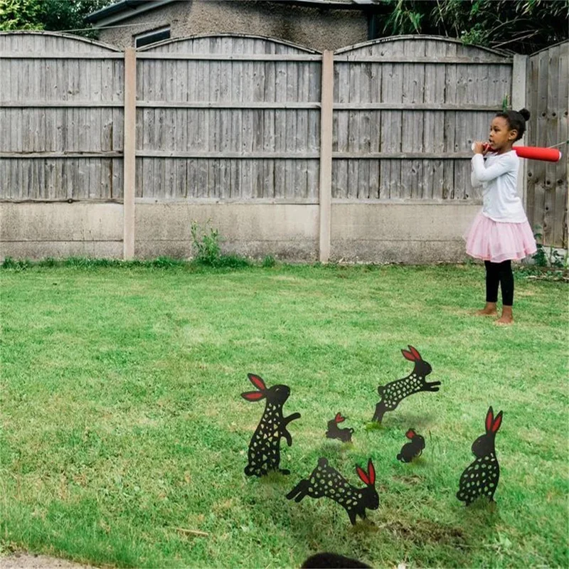 

6Pcs Diy Art Tequila Rustic Sculpture Garden Yard Acrylic Sculpture Home Decor Garden Decoration Outdoor Jardin Decor