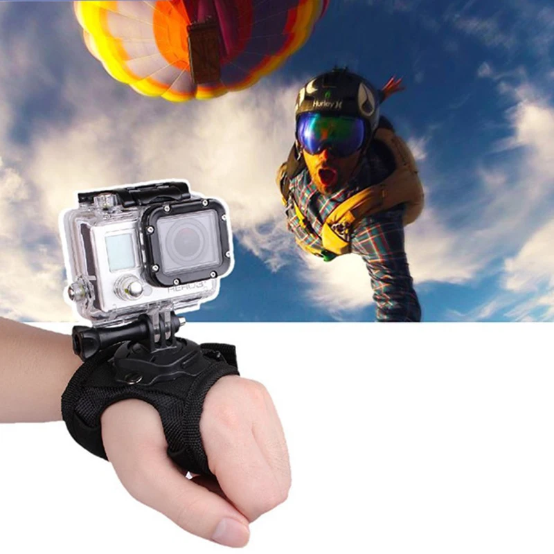 Ремешок на запястье с регулировкой 360 градусов для DJI Action 2 Go Pro Hero 10 9 8 7 6 5 4