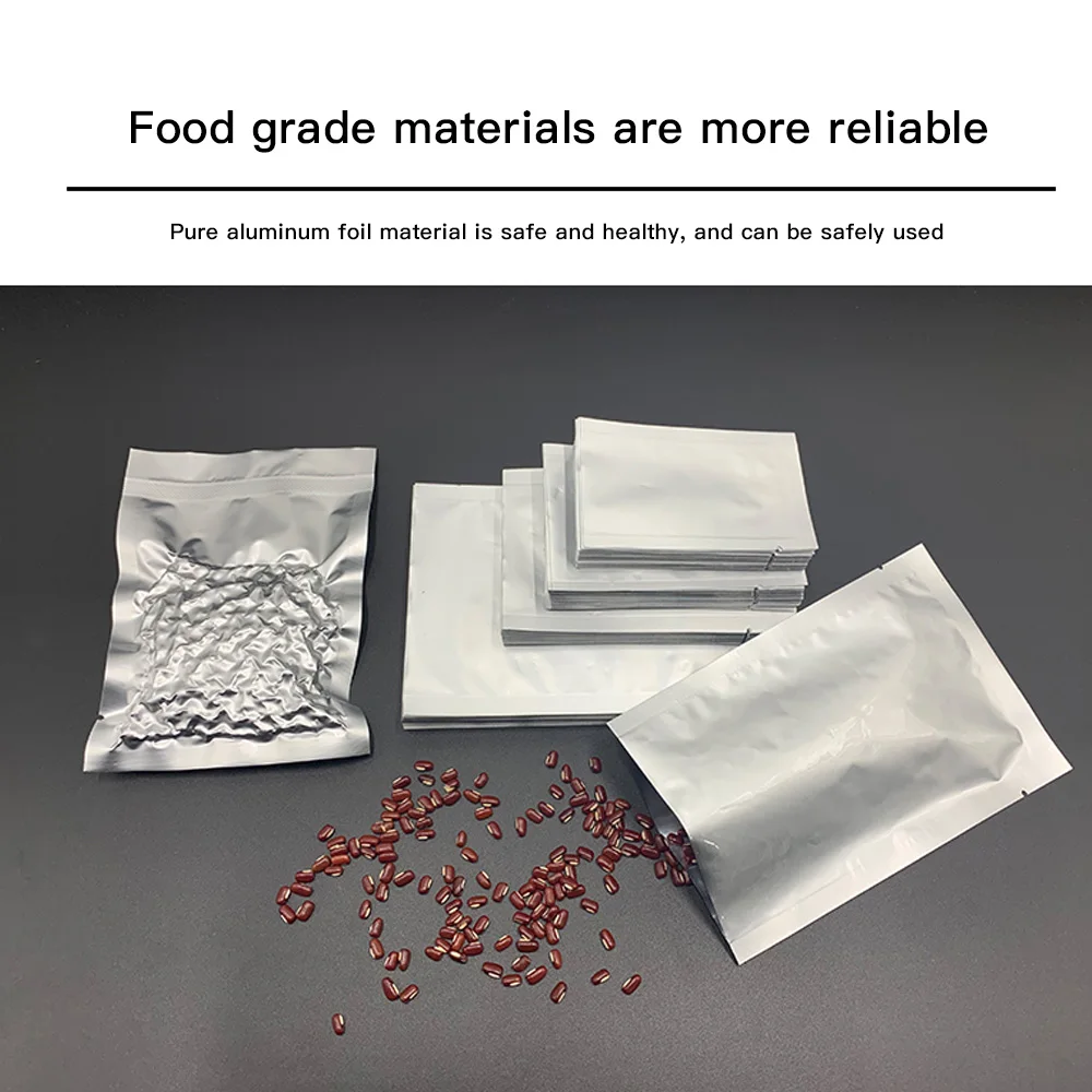 100 шт. влагостойкие Перезаправляемые антистатические алюминиевые пакеты для