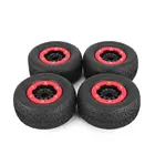 4 шт. 110 мм комплект резиновых колес для обода, запасные части, аксессуары для Traxxas Slash 4X4 HPI HSP, короткополосная модель автомобиля