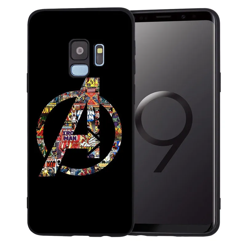 H1559 С принтами "Marvel", "Мстители", для Samsung Galaxy S6 S7 край S8 S9 S10 Plus Note 8, 9, 10, A30 A40 A50 A60 A70 M10 M20 чехол для телефона etui - Цвет: H1559