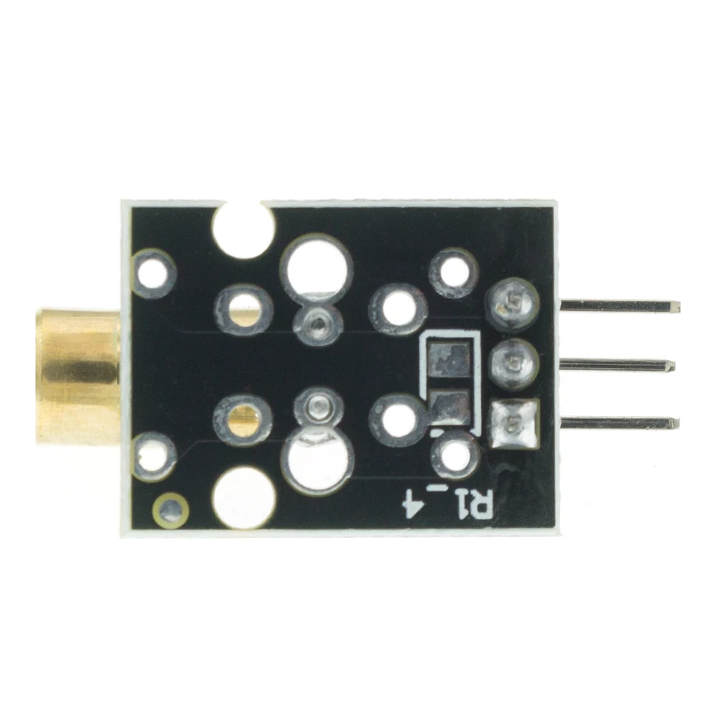 50PCS KY-008 650nm Laser sensor Module 6mm 5V 5mW Red Dot Diode Copper Head for | Электронные компоненты и
