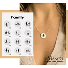 Ожерелье eManco для матери и ребенка, из нержавеющей стали 316L, детское, минималистичное, модное украшение
