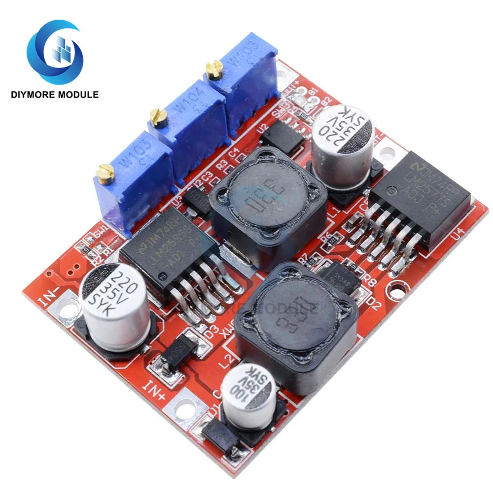 LM6019 LM2596S модуль преобразователя солнечной энергии DC-DC понижающий повышающий