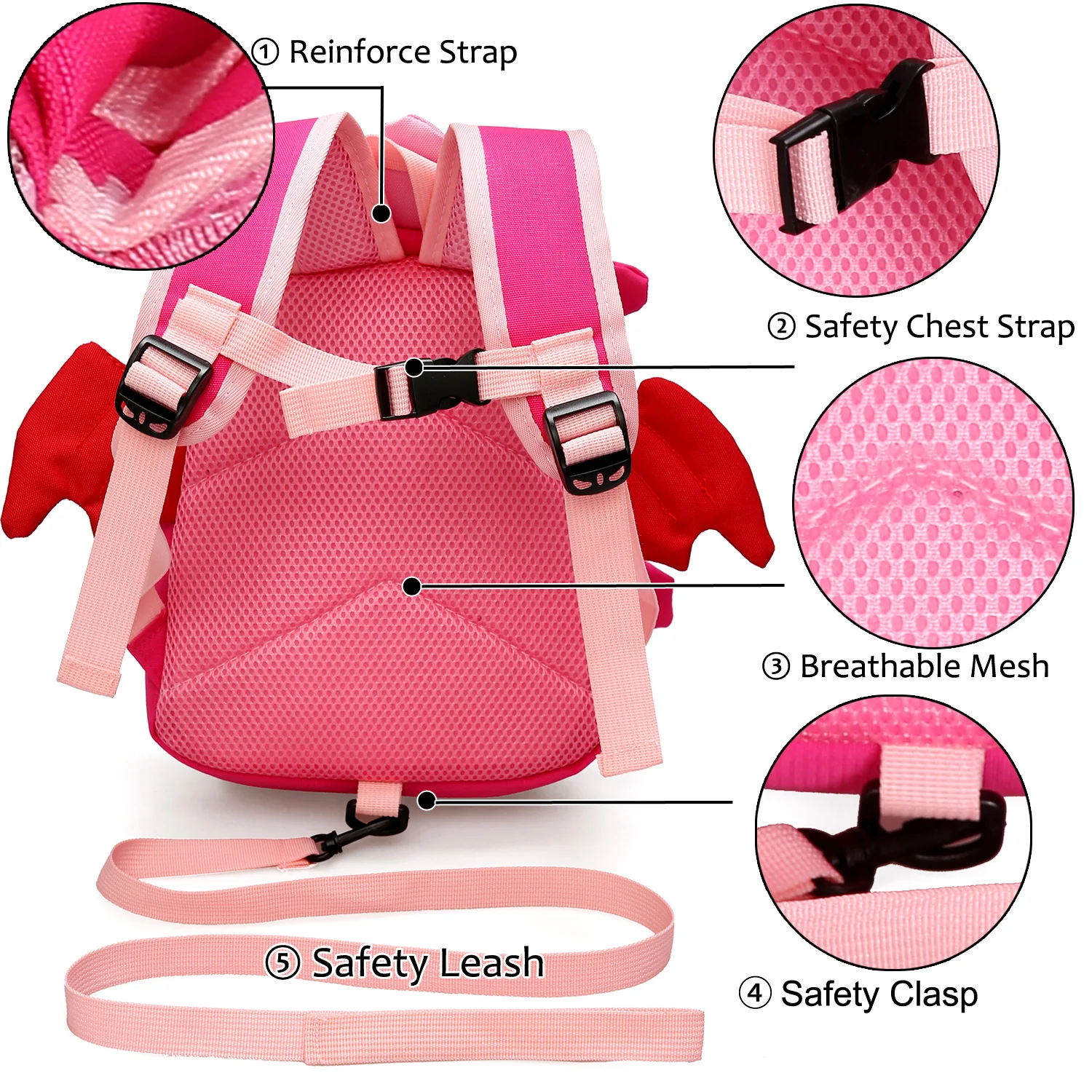 Для маленьких детей забавные школьные сумки рюкзаки для мальчиков и девочек