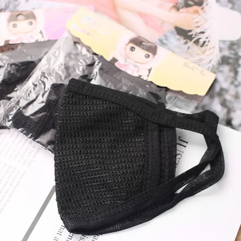 Унисекс Зимняя Маска для защиты от пыли на половину лица двухслойная хлопковая