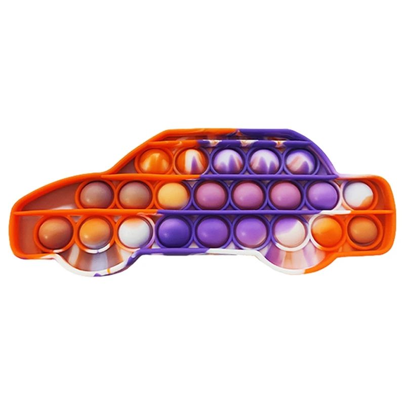 

Auto Car Shape Bubble Fidget Sensory Toys Press Bubbles Autism for Special Needs to Relieve Pressure Stress and Anxiety Toys