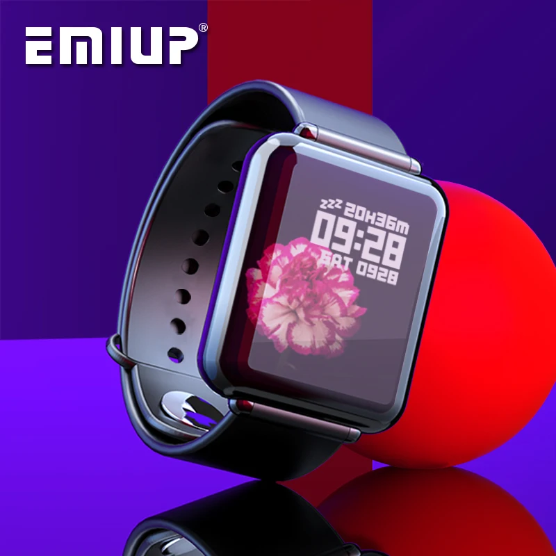 Умные часы B57 водонепроницаемые Смарт с пульсометром монитором артериального