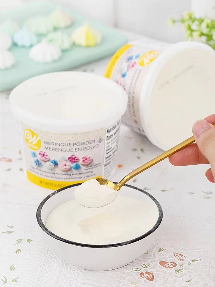 Протеиновый крем порошок яичный белый сахар замороженное печенье макарон