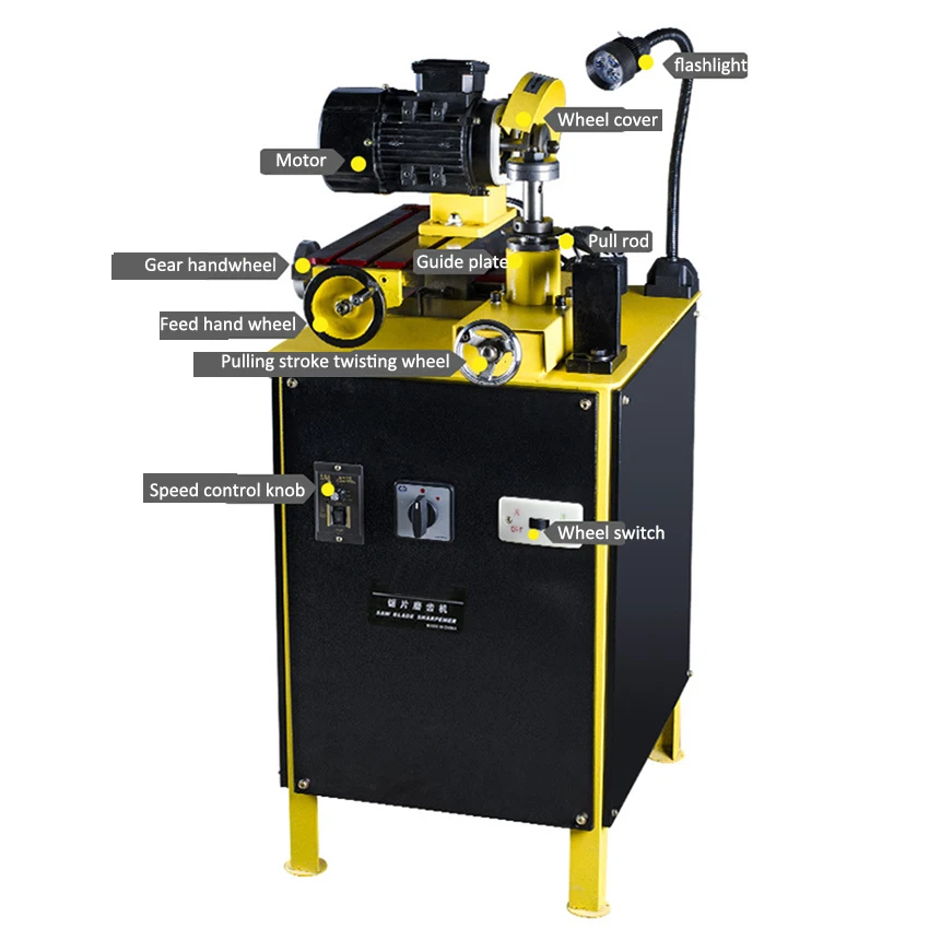 Circular Saw Blade Grinding Machine Milling Tool Vertical Disc Cutter Sharpening Equipment 220V/380V | Инструменты