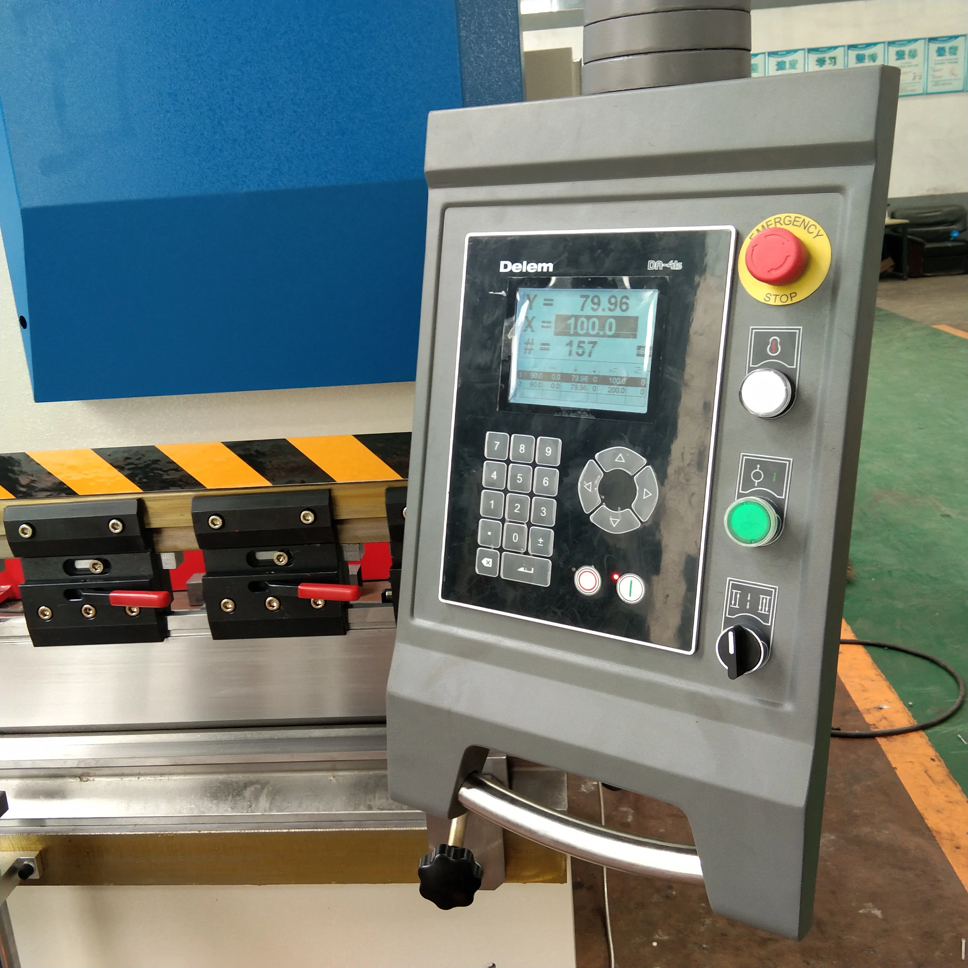 WC67K 100T3200 CNC DELEM DA41S контроллер гидравлический листогибочный пресс|Гибочное
