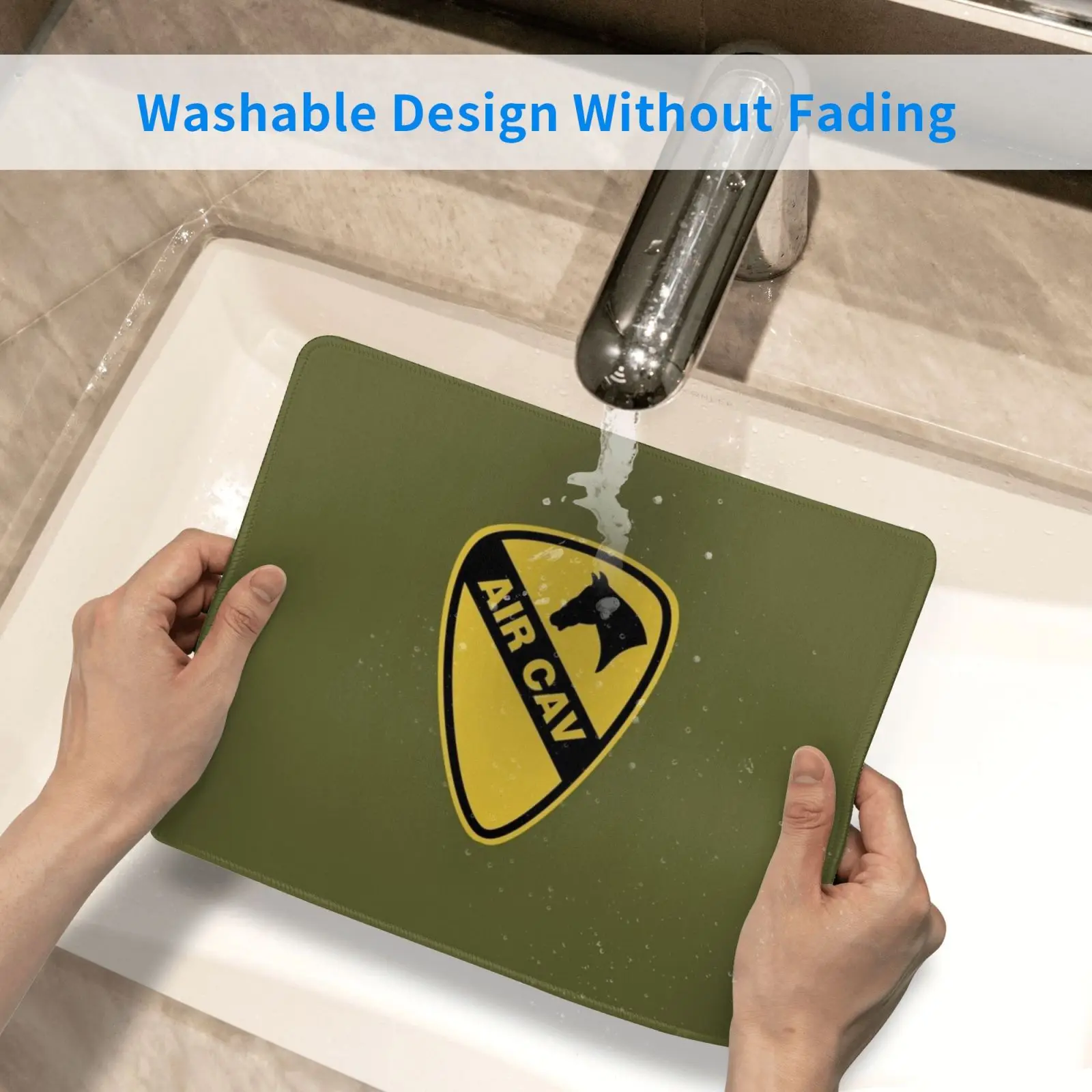 

1st Cavalry Division / The First Team Mouse Pad DIY Print 1st Cavalry Division The First Team Army