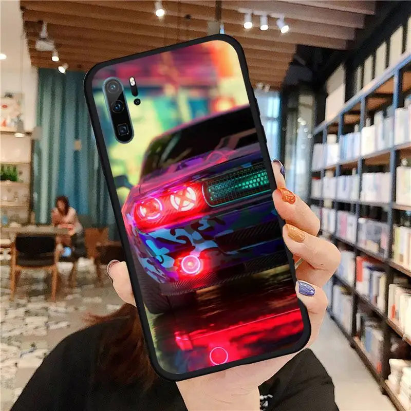 

car Cool the man luxurious Phone Case For Huawei honor Mate P 9 10 20 30 40 Pro 10i 7 8 a x Lite nova 5t Soft silicone funda
