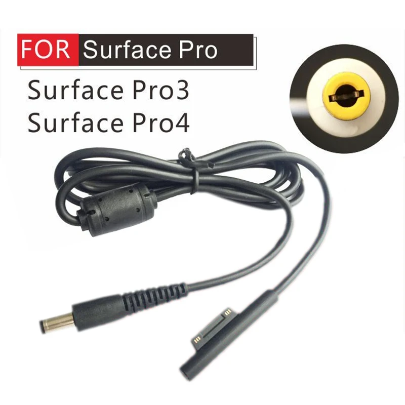 12V DC зарядное устройство адаптер питания кабель для Surface Pro 3/4 ноутбука|Кабели