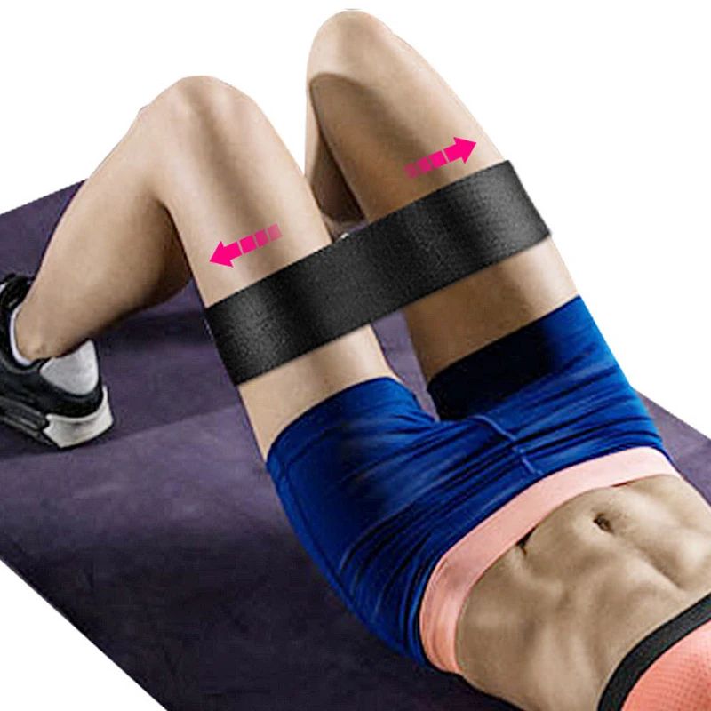 Качественный нескользящий ремень для йоги весом 120 фунтов эластичные ленты