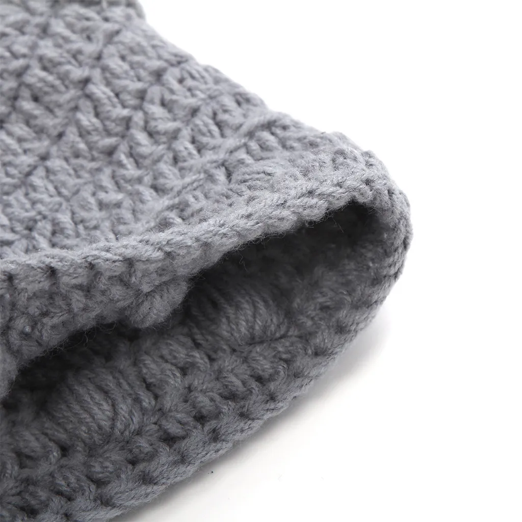 Забавные ручной работы для малышей и детей постарше шляпа крючком зимняя шапка