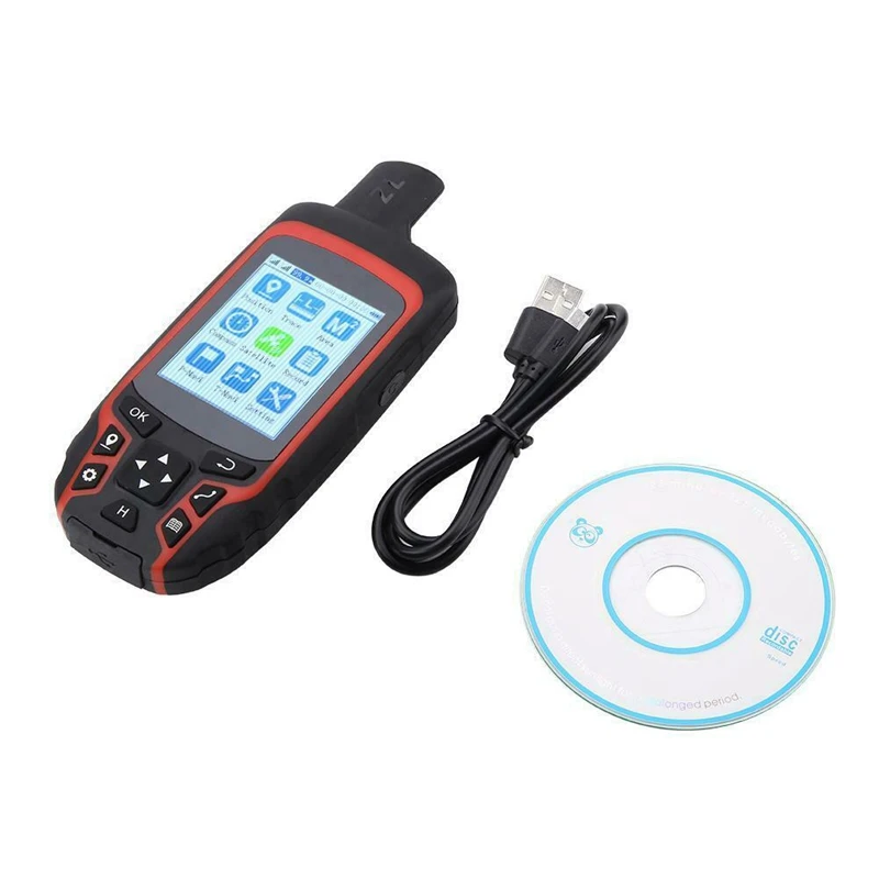 

A6 Handheld GPS Navigation Compass Outdoor Location Tracker USB Rechargeable