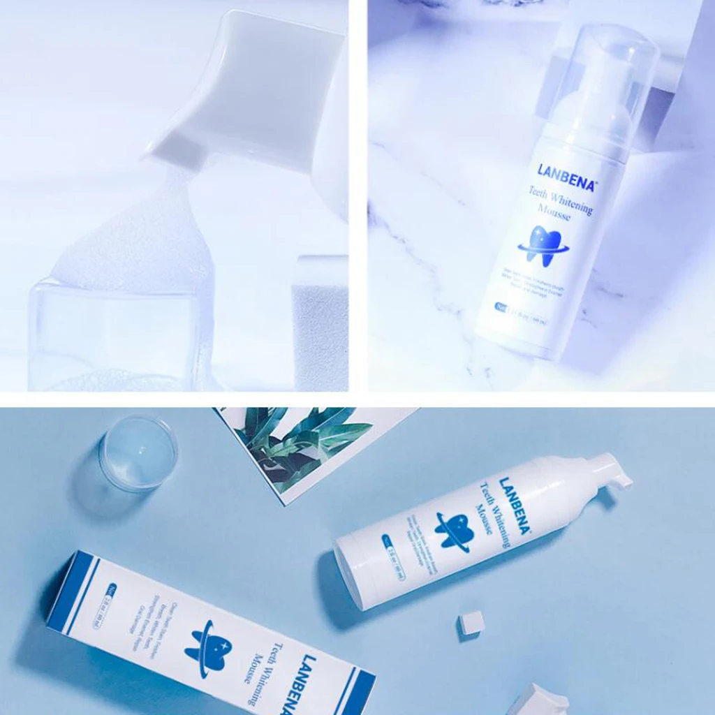 

Daily Teeth Whitening Whiten Foam for Home Use Maintain a Brighter