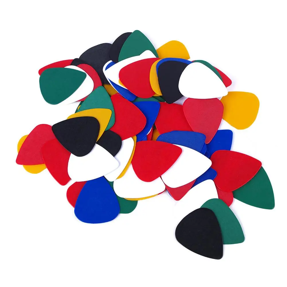 

100 шт., ультратонкие медиаторы для акустической гитары, 0,46 мм